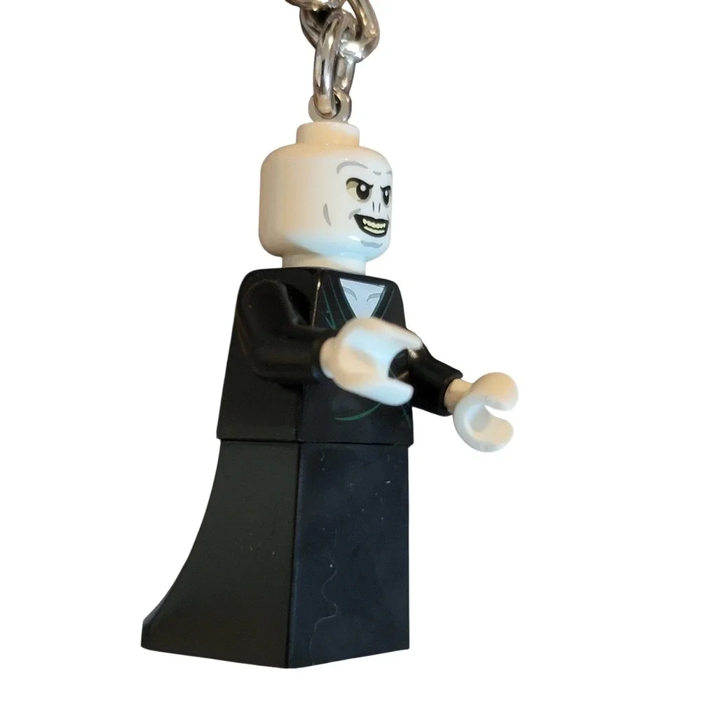LEGO Harry Potter Lord Voldemort Keychain Unisex OS Black New Minifigure 854155
